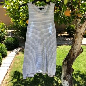 On hold Rusty blue and white striped dress S